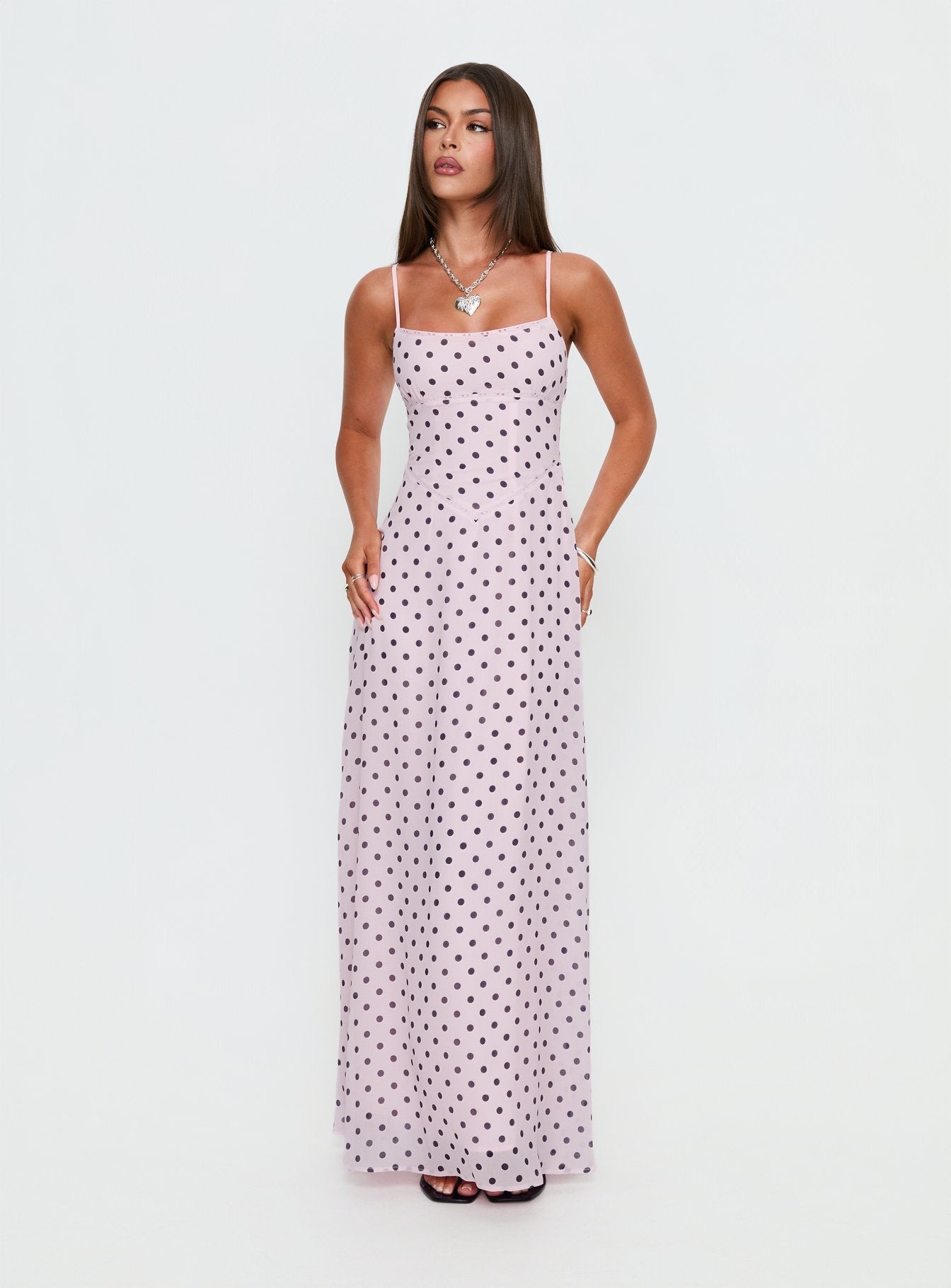 Princess Polly South of France Polka Dot Maxi Princess Polly South of France Polka Dot Maxi
