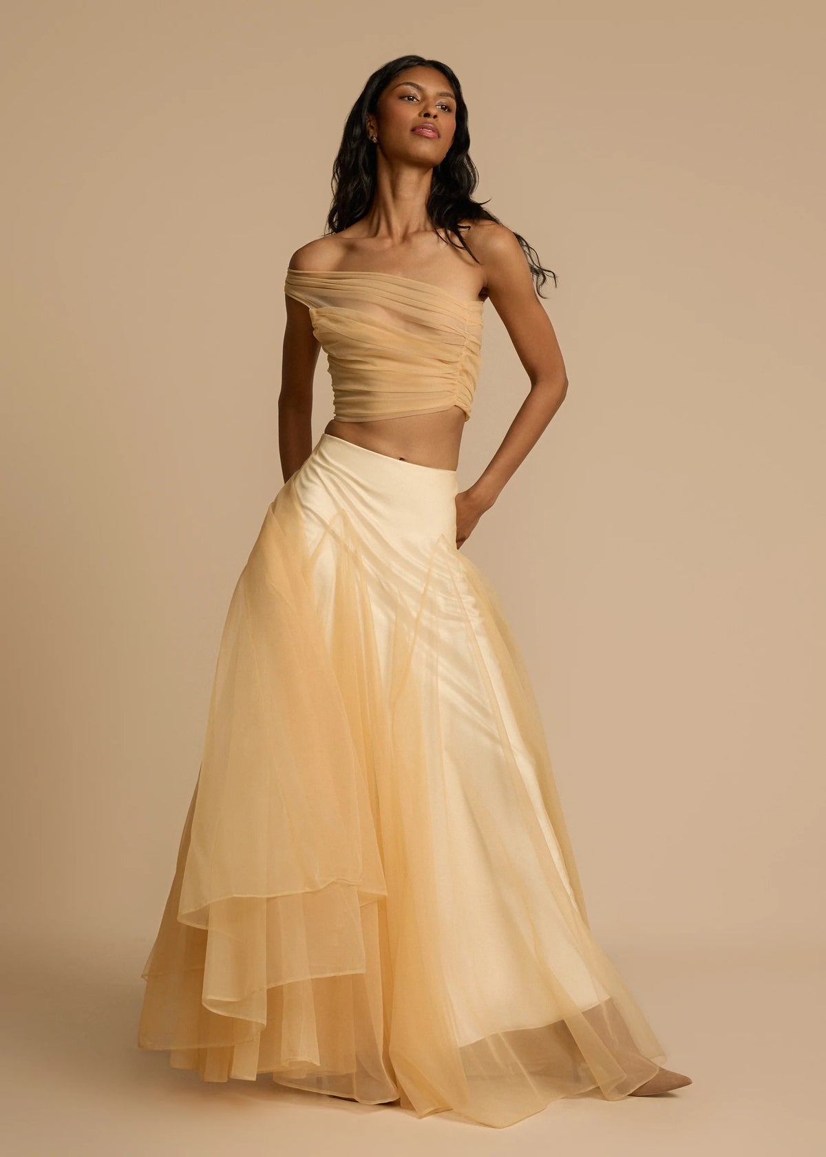 Arcina Ori Violetta Skirt & Top in Honeycomb