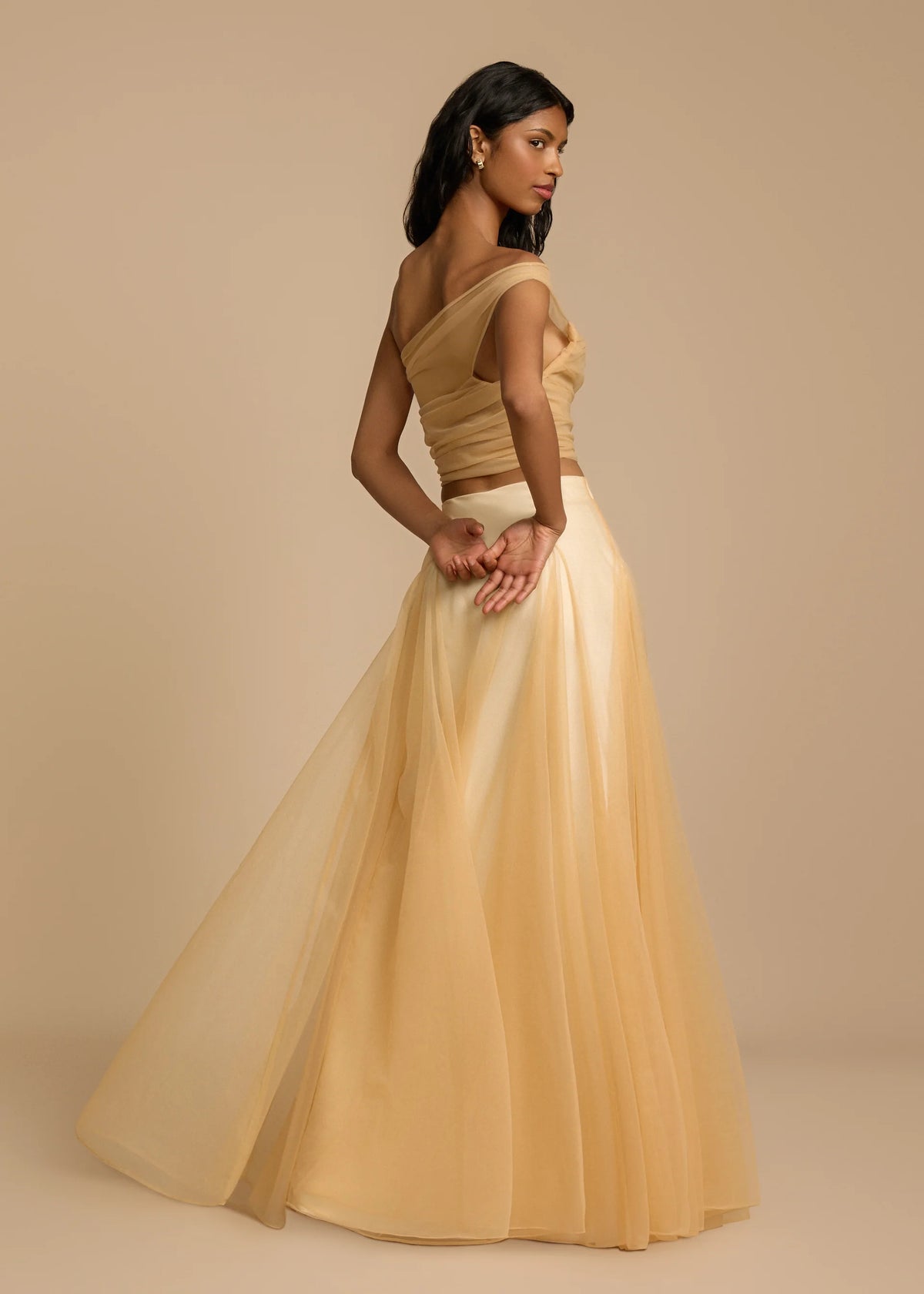 Arcina Ori Violetta Skirt & Top in Honeycomb