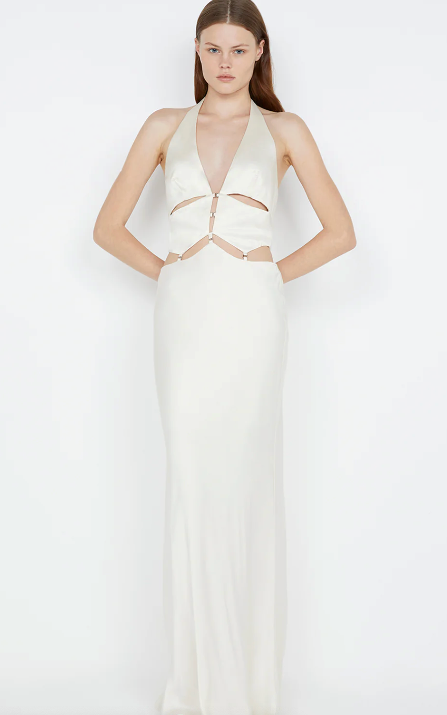 Bec + Bridge Alabama Halter Dress - Dress Hire NZ