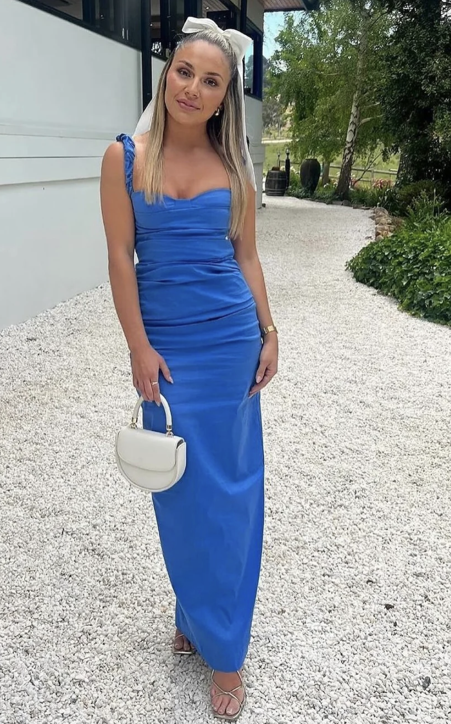 SIR The Label Azul Balconette Gown - Dress Hire NZ