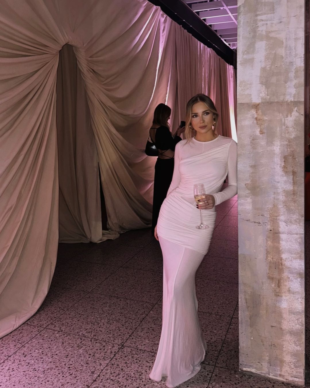 Bayse Kanani Dress - Ivory - Dress Hire NZ