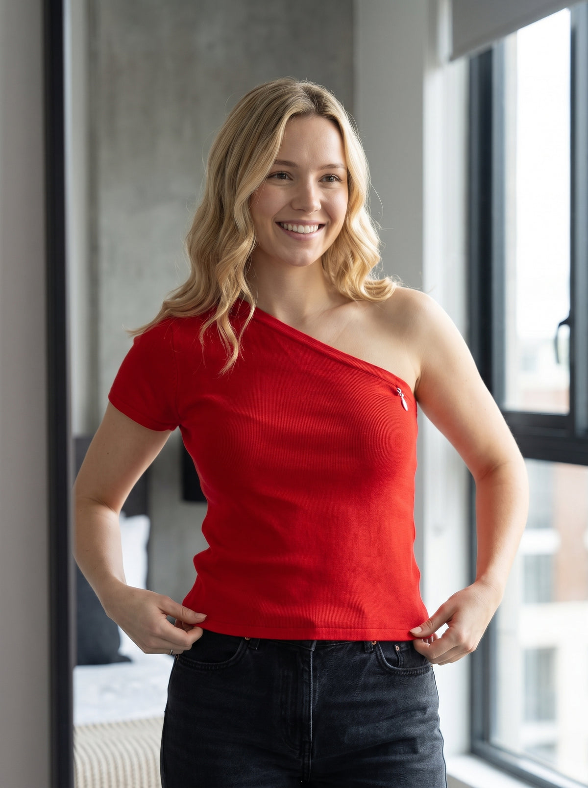 Love M Off the Shoulder Top