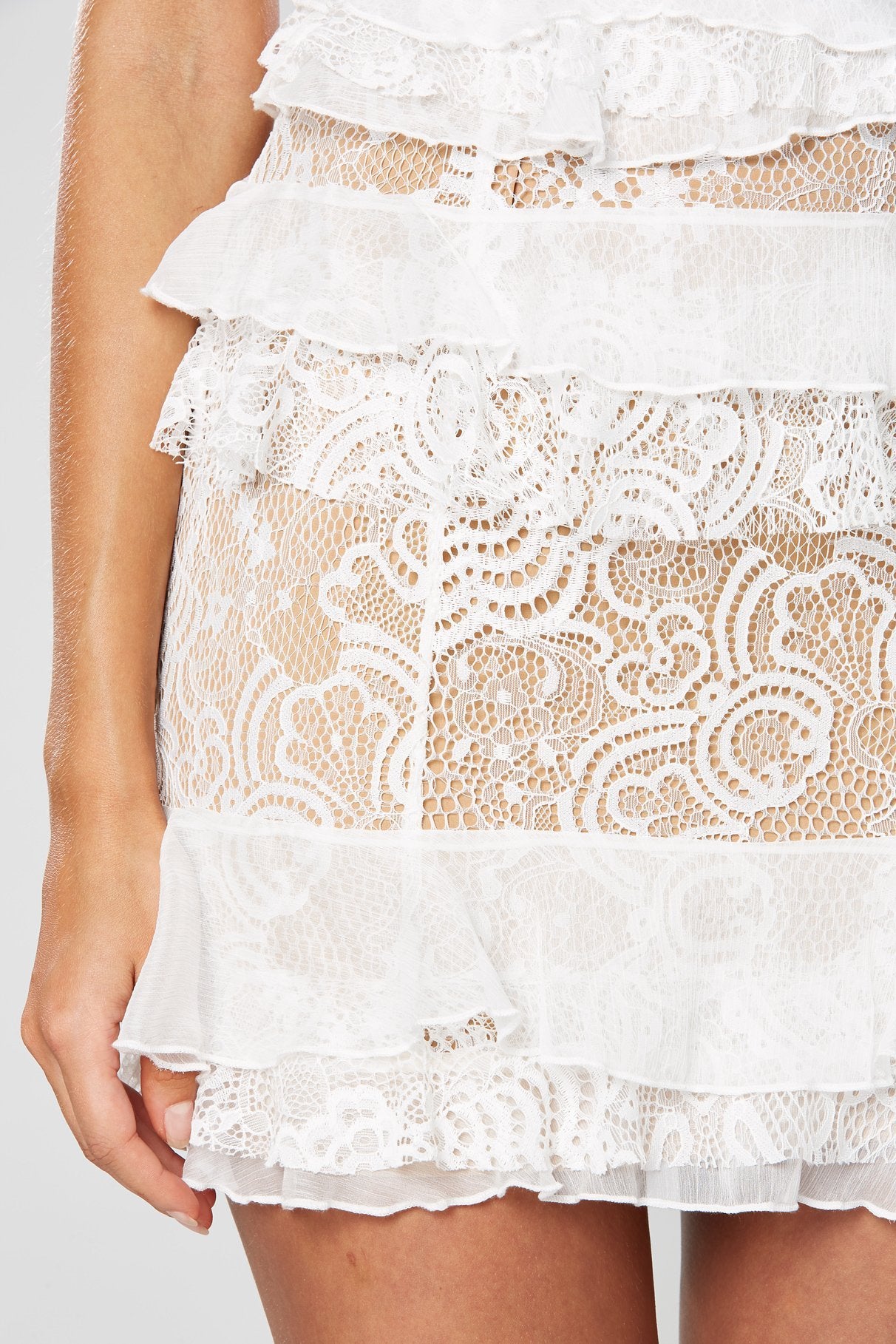 Winona Romance Mini Dress - Dress Hire NZ