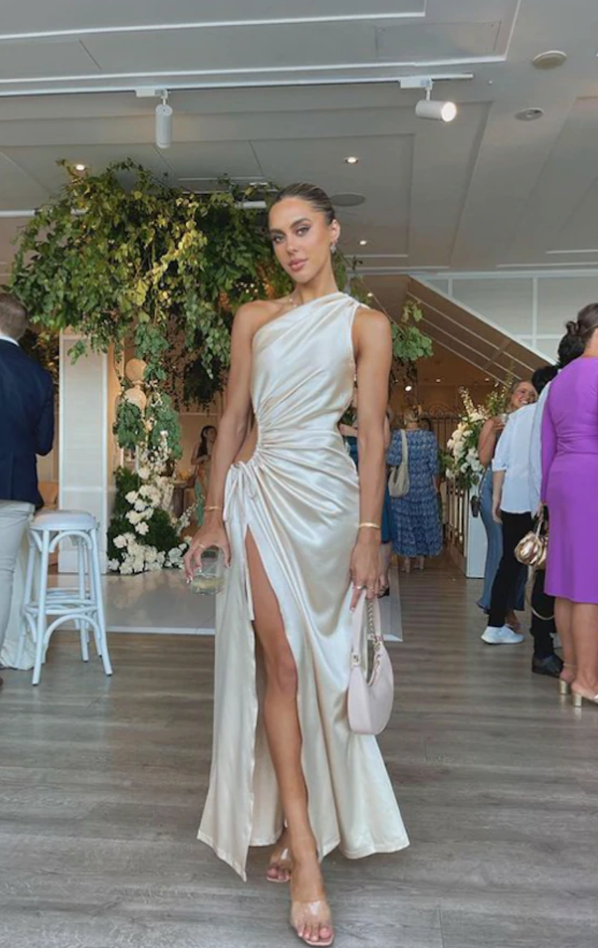 SONYA Nour Ocean Pearl Maxi - Dress Hire NZ