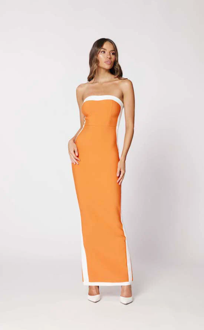 Orange dress clearance nz