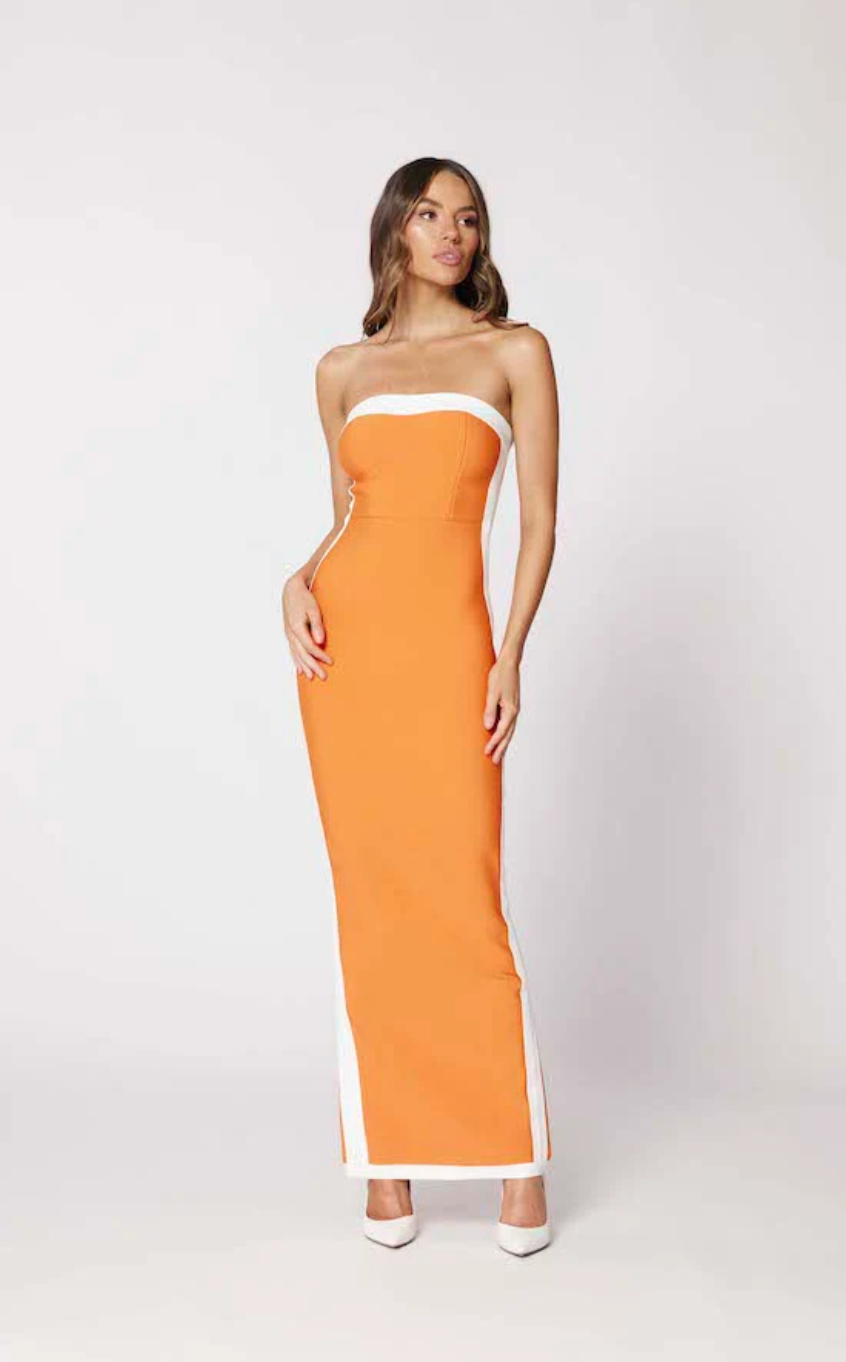 Orange sales dress nz