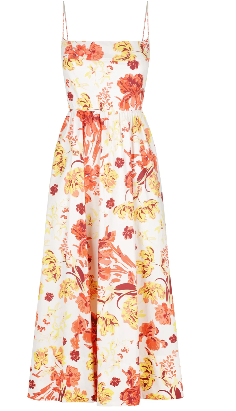 Shona Joy Kalani Low Open Back Midi - Dress Hire NZ