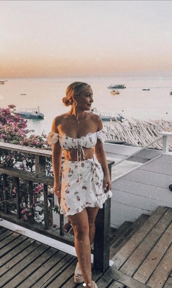 Rat & Boa Bonita Set - White - Dress Hire NZ