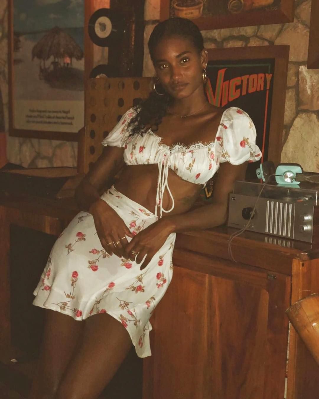 Rat & Boa Bonita Set - White - Dress Hire NZ