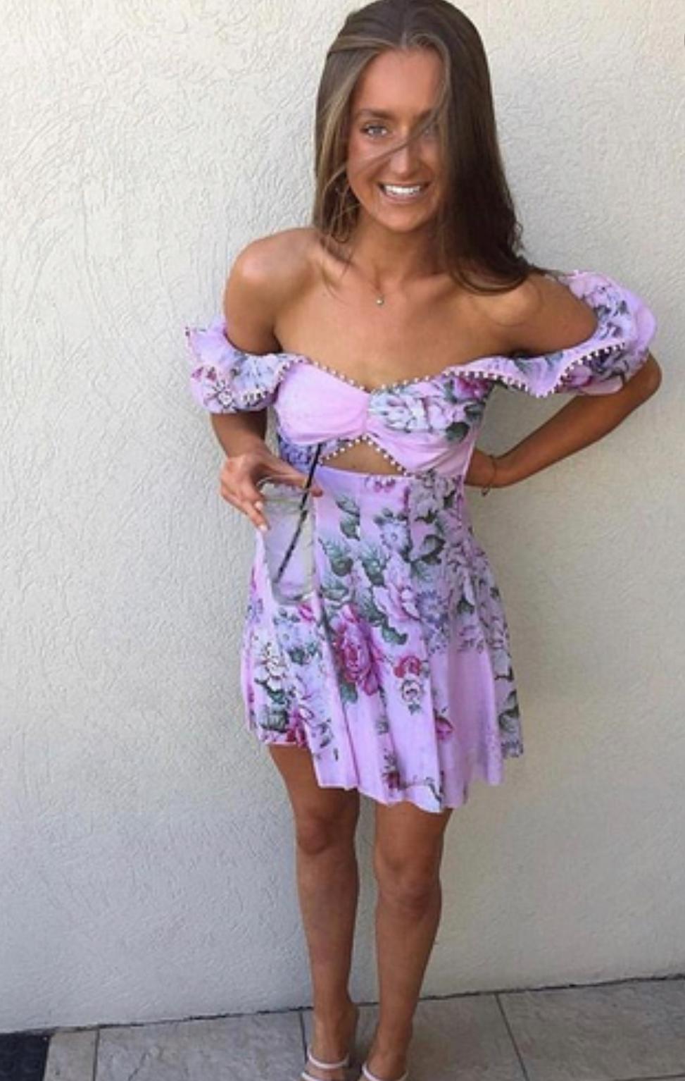 alice mccall don't be shy dress purple Alice McCall Don't Be Shy Dress in Fuchsia
