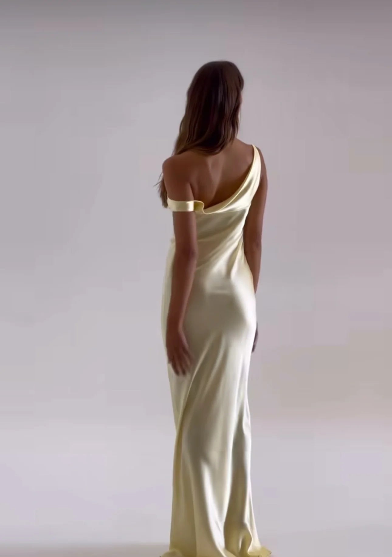Natalie Rolt Monika Gown - Lemon - Dress Hire NZ