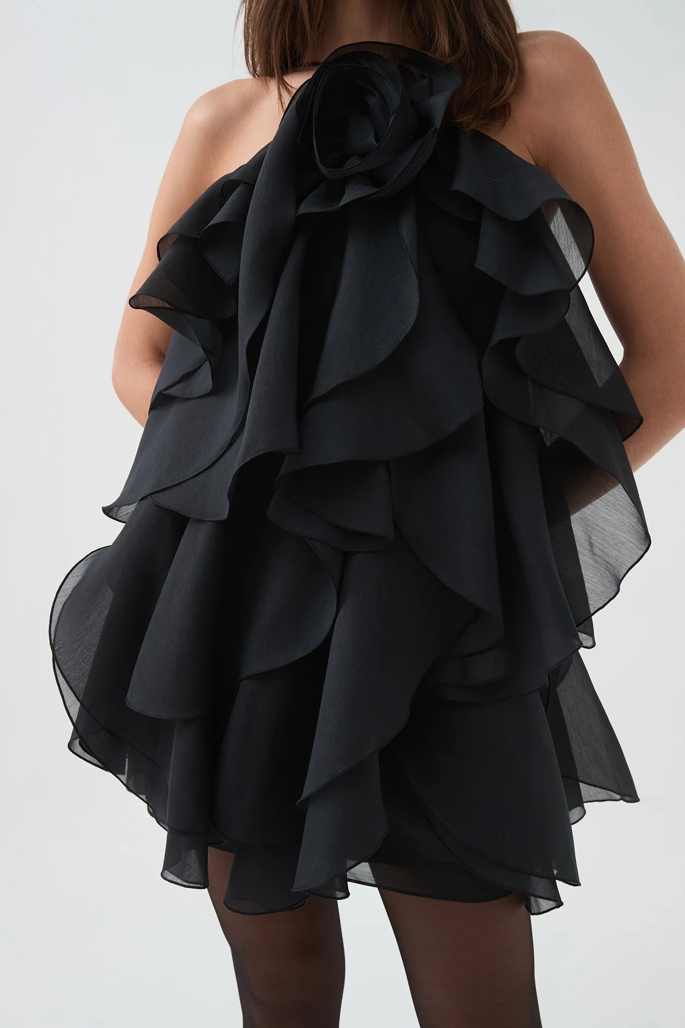 Aje Pandorea Layered Mini Dress - Dress Hire NZ