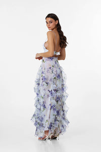 Menti Iris Flower Maxi - Dress Hire NZ