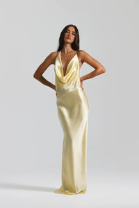 Natalie Rolt Gabi Gown - Lemon