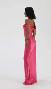 Natalie Rolt Monika Gown - Neon Pink