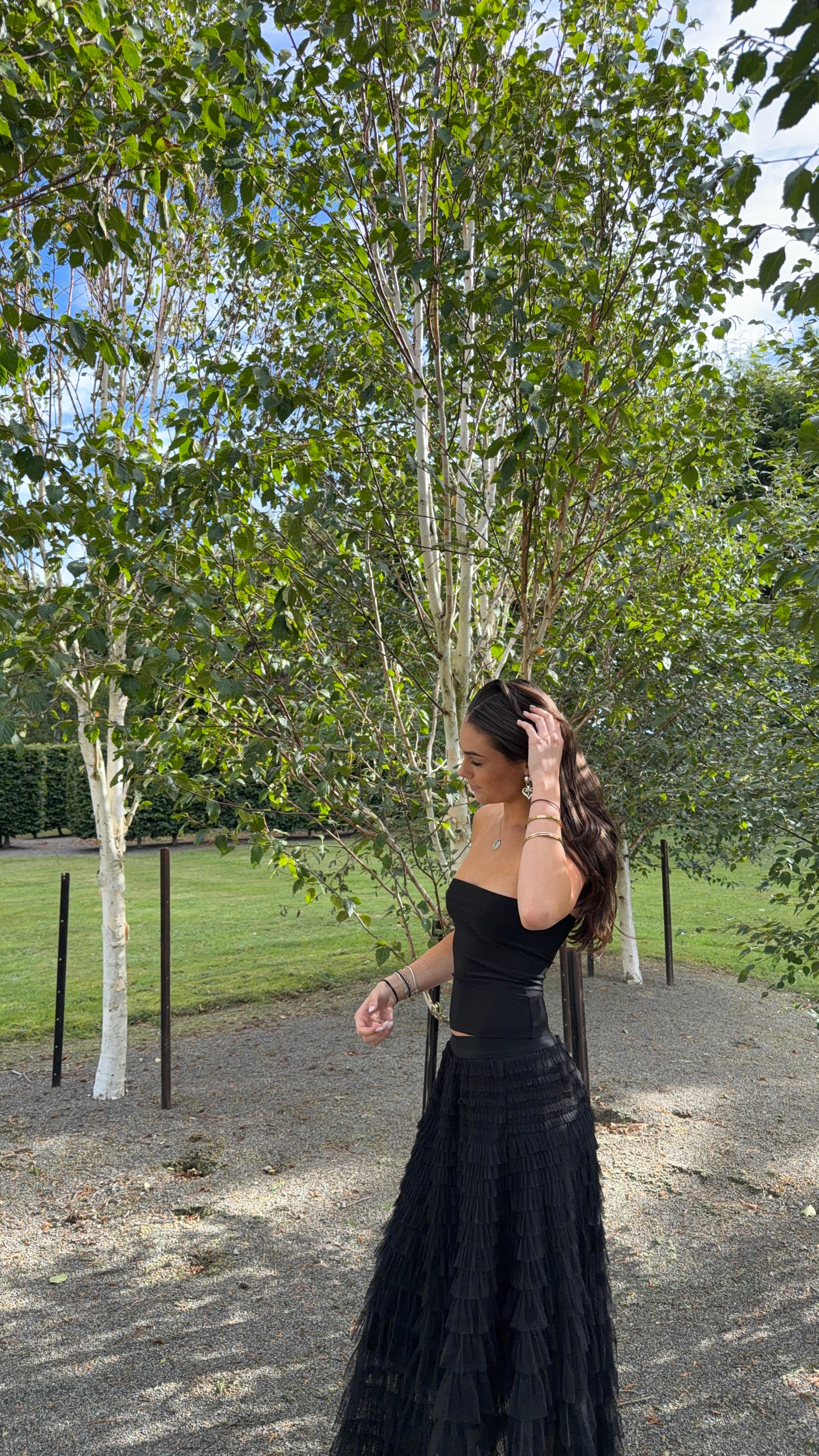 Tania Olsen Black Strapless Boob Tube - Dress Hire NZ
