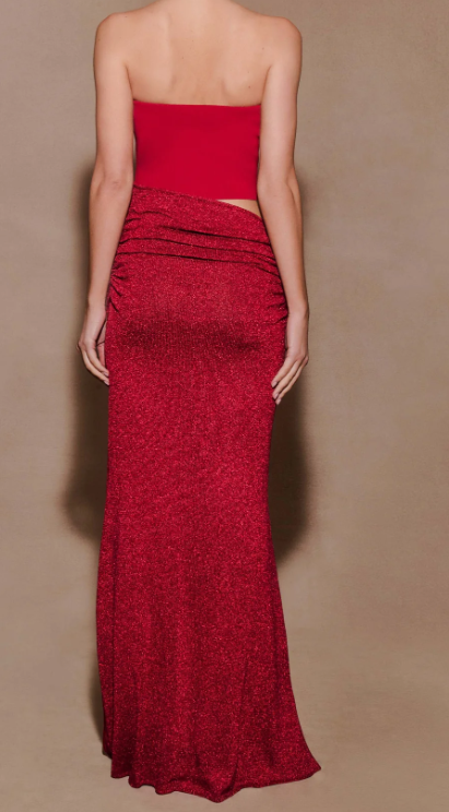 MESHKI Jasiel Strapless Maxi Dress