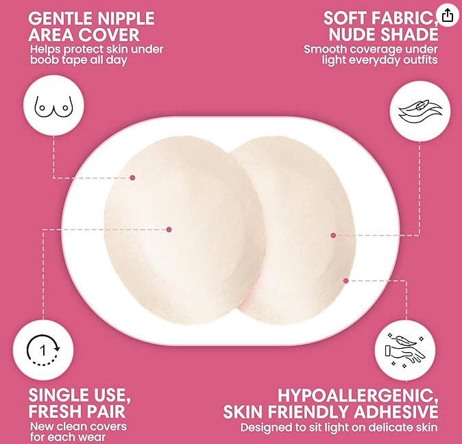 Nipple Covers - 5 Pairs - Dress Hire NZ