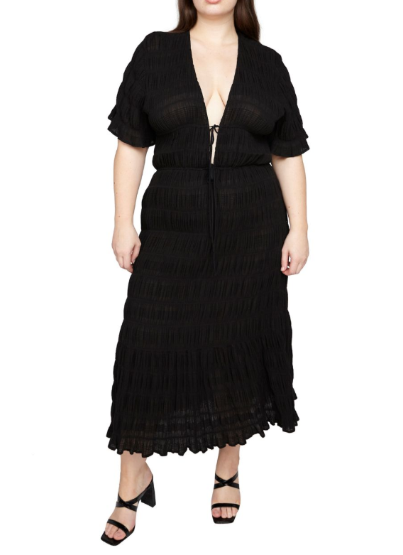 Ruby Mirella Dress in Black - Dress Hire NZ