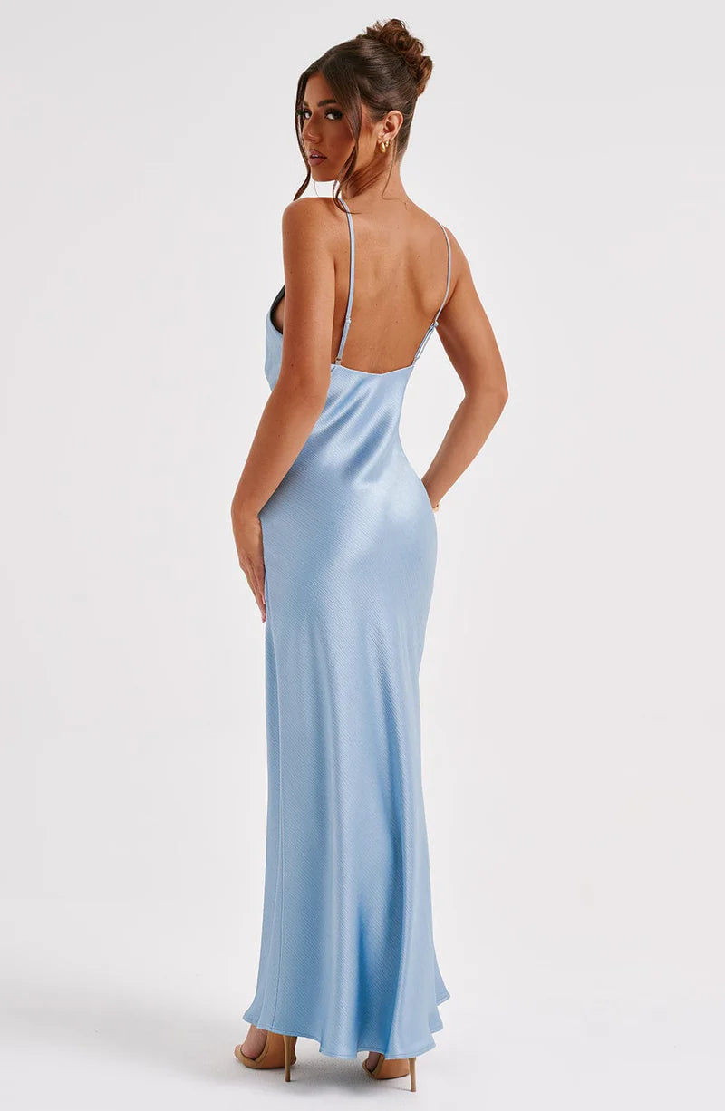 Anja Maxi Dress - Turquoise - Dress Hire NZ