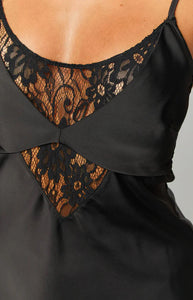 Elery Lace Midi - Black - Dress Hire NZ