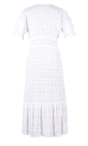 Ruby Mirella Dress - White - Dress Hire NZ