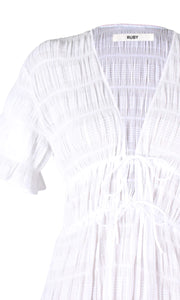 Ruby Mirella Dress - White - Dress Hire NZ