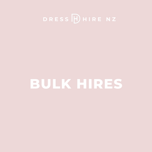 Bulk Hires - Dress Hire NZ