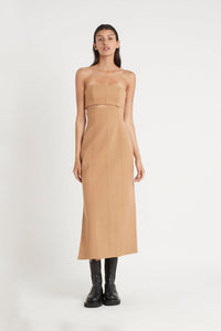 SIR The Label Andre Strapless Midi - Dress Hire NZ