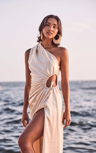 SONYA Nour Ocean Pearl Maxi - Dress Hire NZ