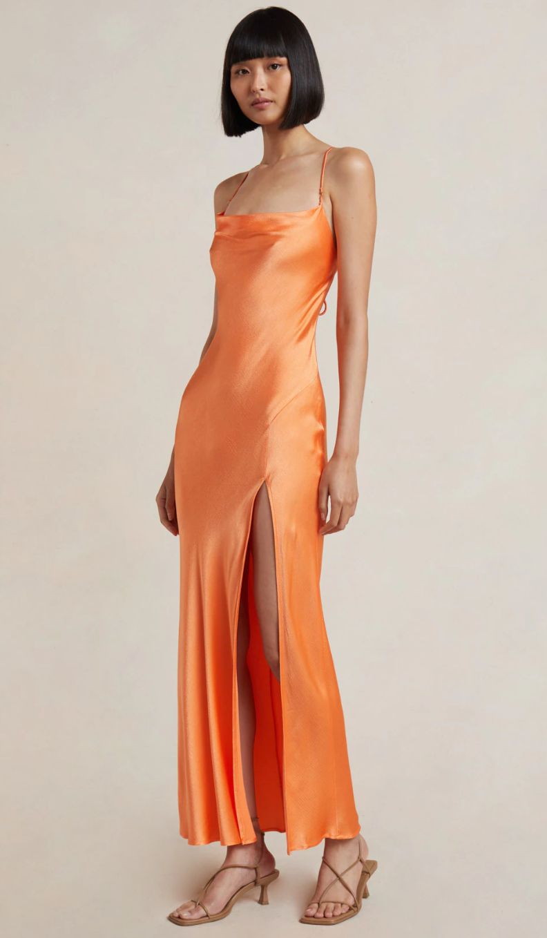 Bec & Bridge Annika Cowl Maxi - Sorbet - Dress Hire NZ