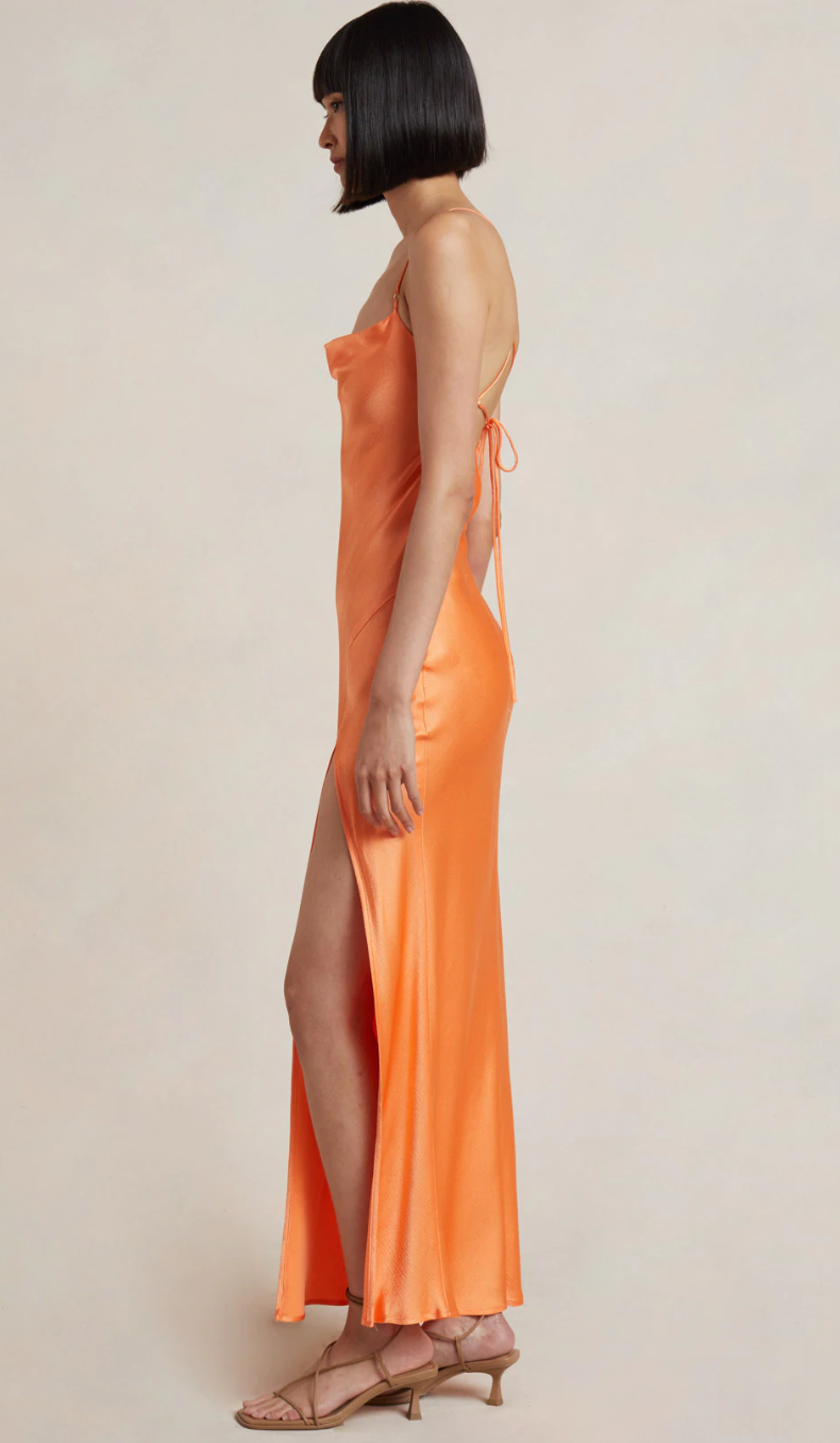Bec & Bridge Annika Cowl Maxi - Sorbet - Dress Hire NZ