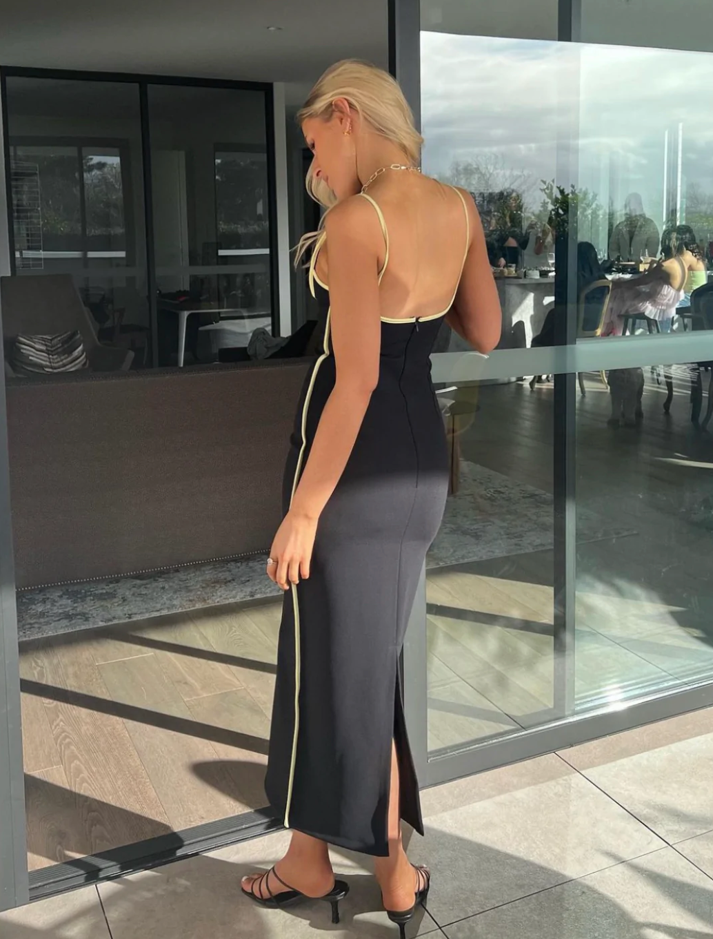 Paris Georgia Florian Dress - Black - Dress Hire NZ