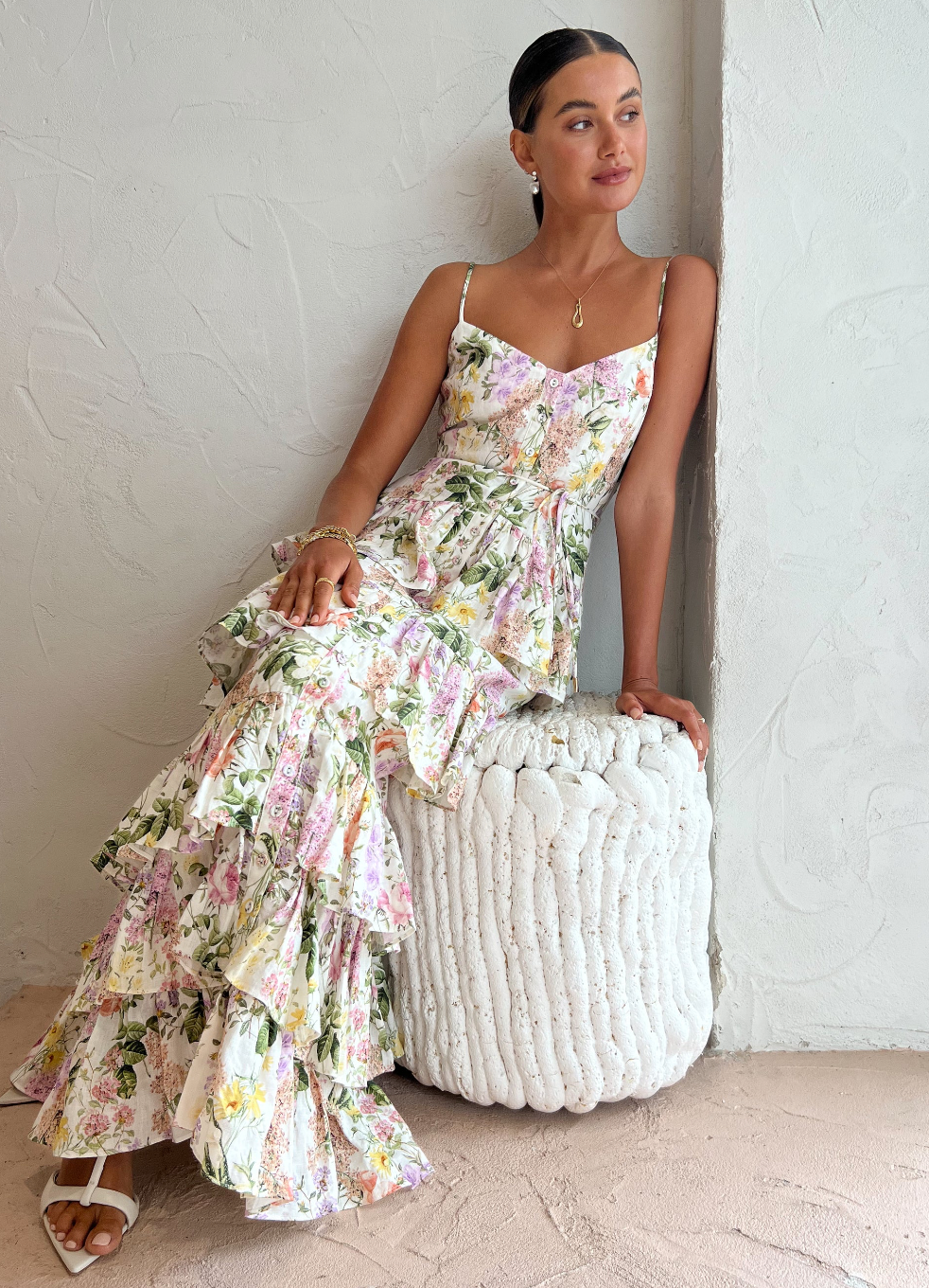 Issy Goldie Maxi - Dress Hire NZ