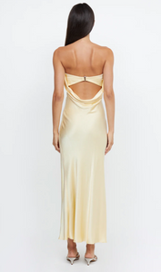 Yellow bec deals and bridge dress