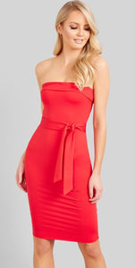 Kookai Oakley Dress - Red - Dress Hire NZ